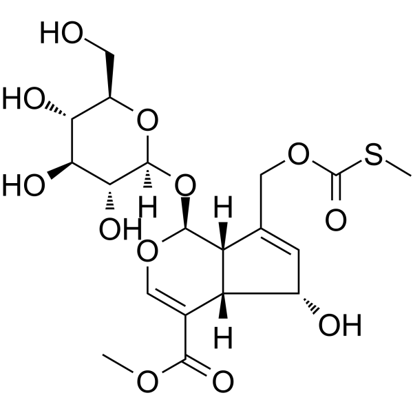 Paederosidic-acid-methyl-ester Structure